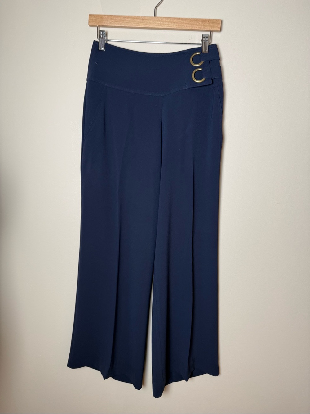 RAMY BROOK New York | Wide-Leg Pants | Navy | Size 2
